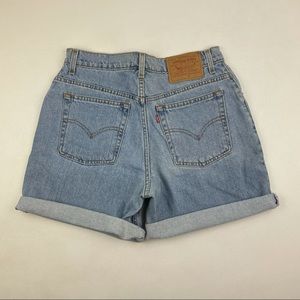 Vintage Levi’s 512 High Waist Jean Shorts